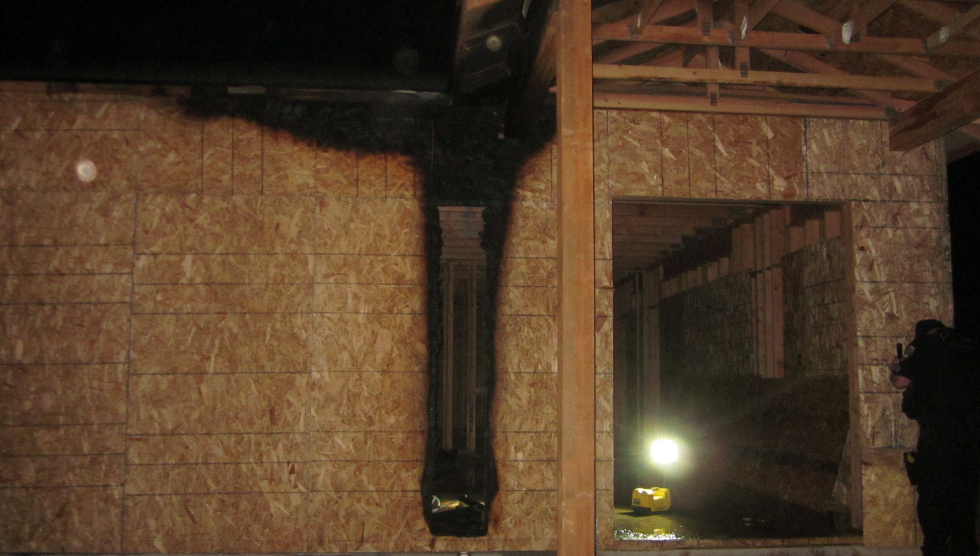 Another suspected arson